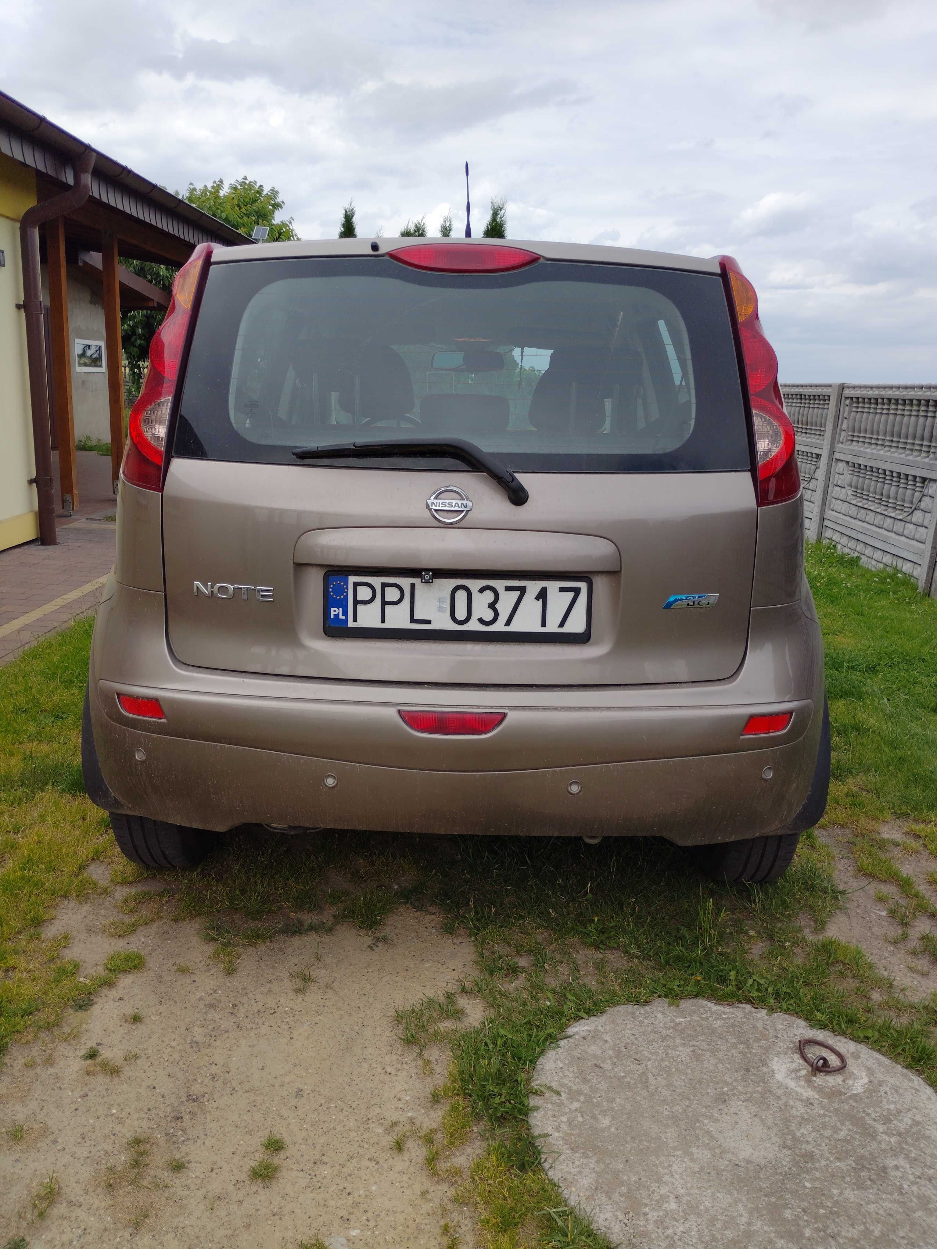 Nissan Note 2010   1,5 DCI  90 KM bezwypadkowy