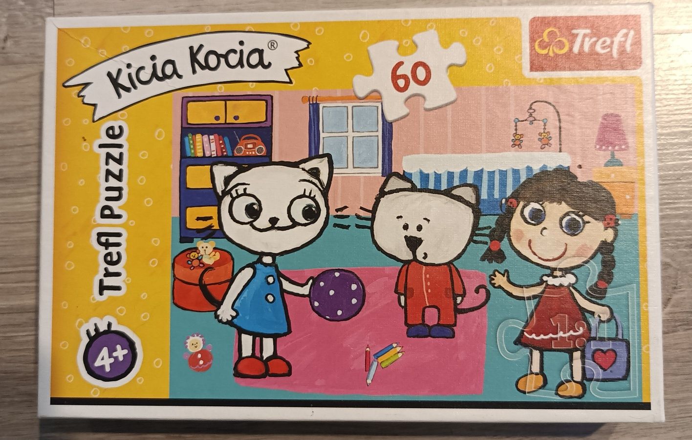 Puzzle KICIA KOCIA, 60 elementów, wiek 4+