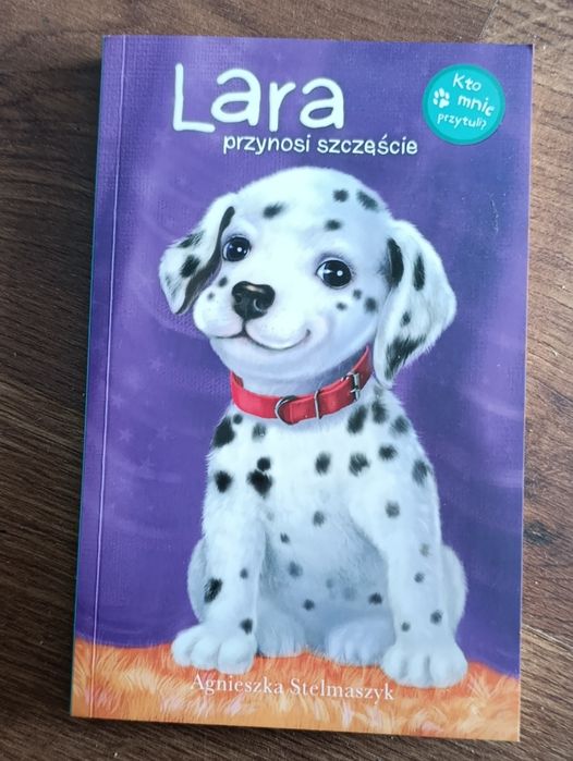 Książka dla dzieci Lara przynosi szczęście