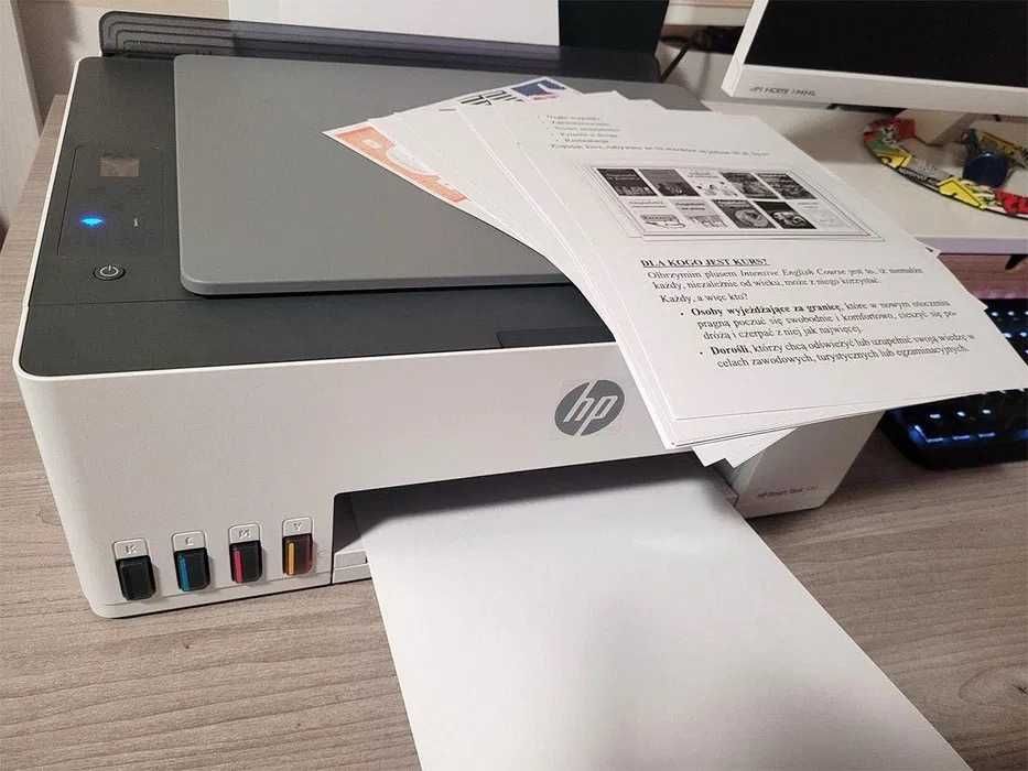 NAJTANIEJ Drukarka HP Smat Tank 580 Stan idealny