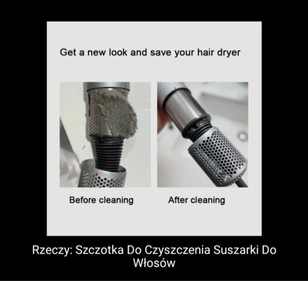 Czyścik do suszarki Dyson