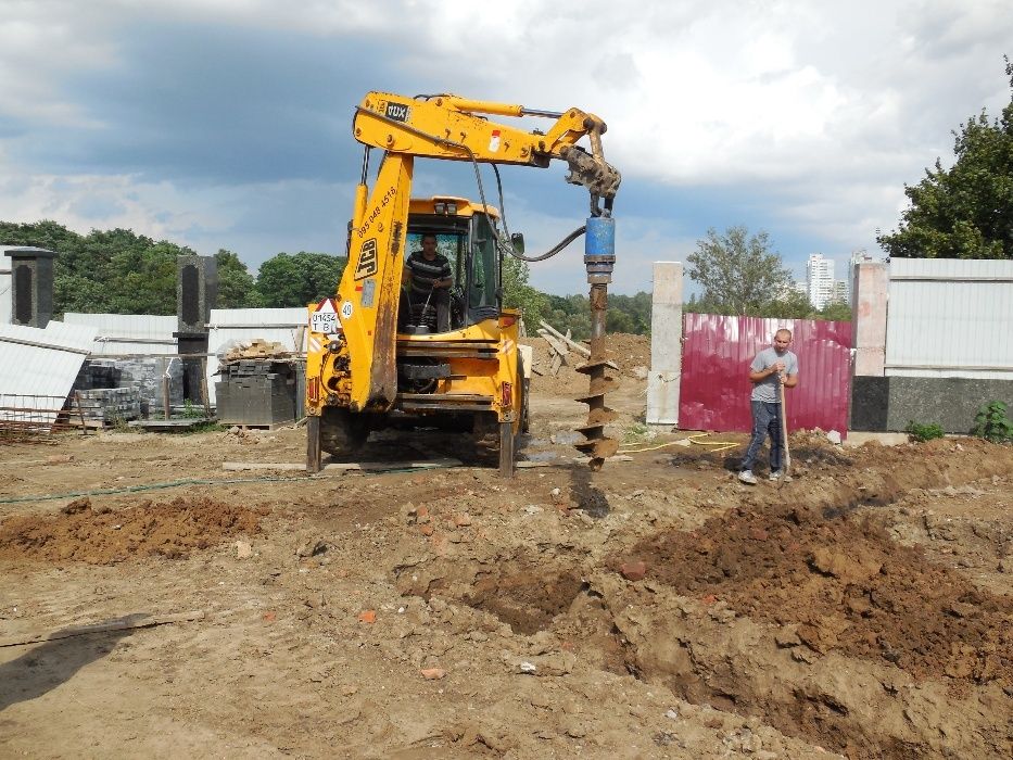 Послуги услуги экскаватор аренда  Гидромолот. Гидробур