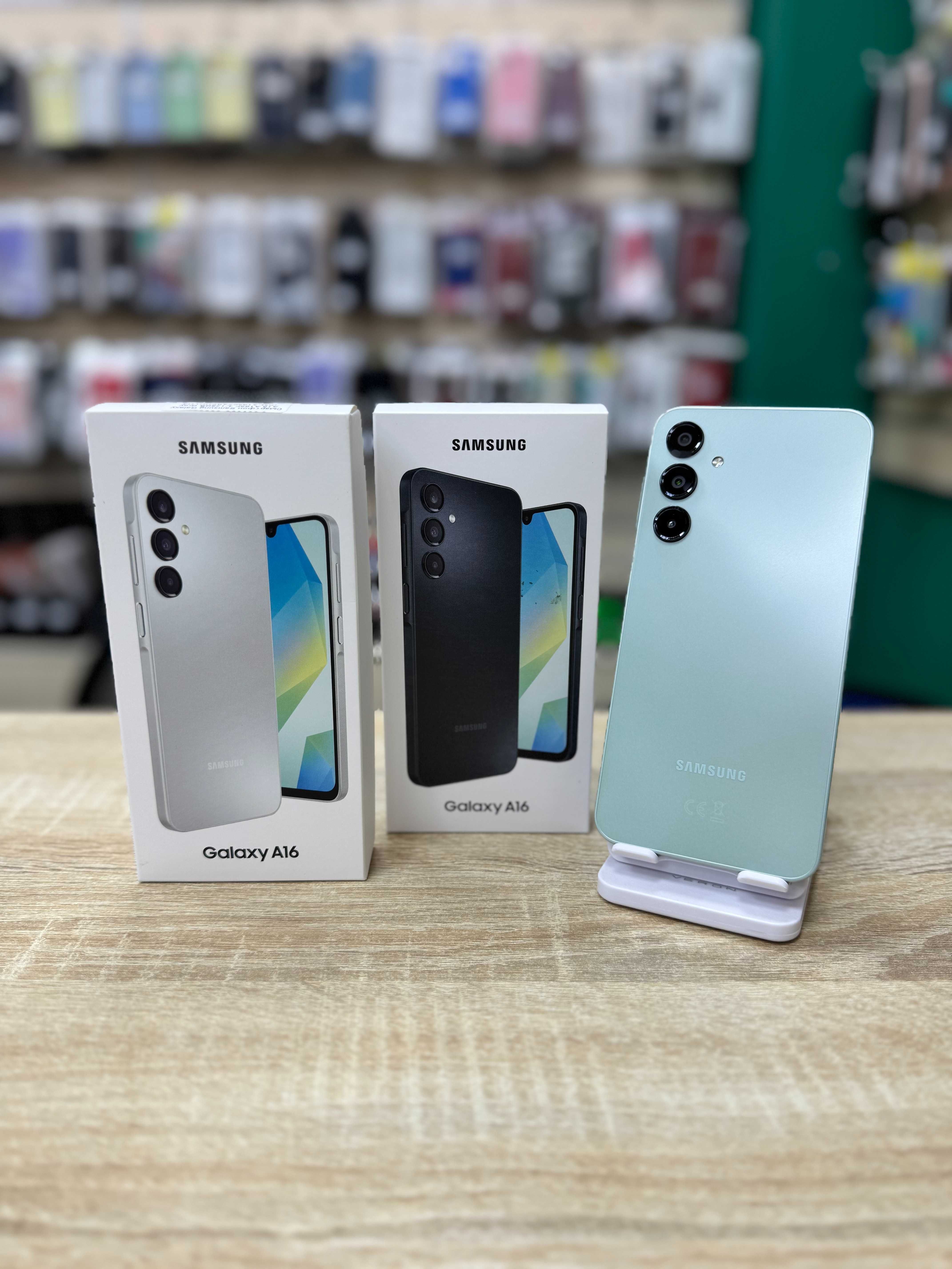 Смартфон Samsung Galaxy A16 128/256GB | Black, SIlver, Green UA