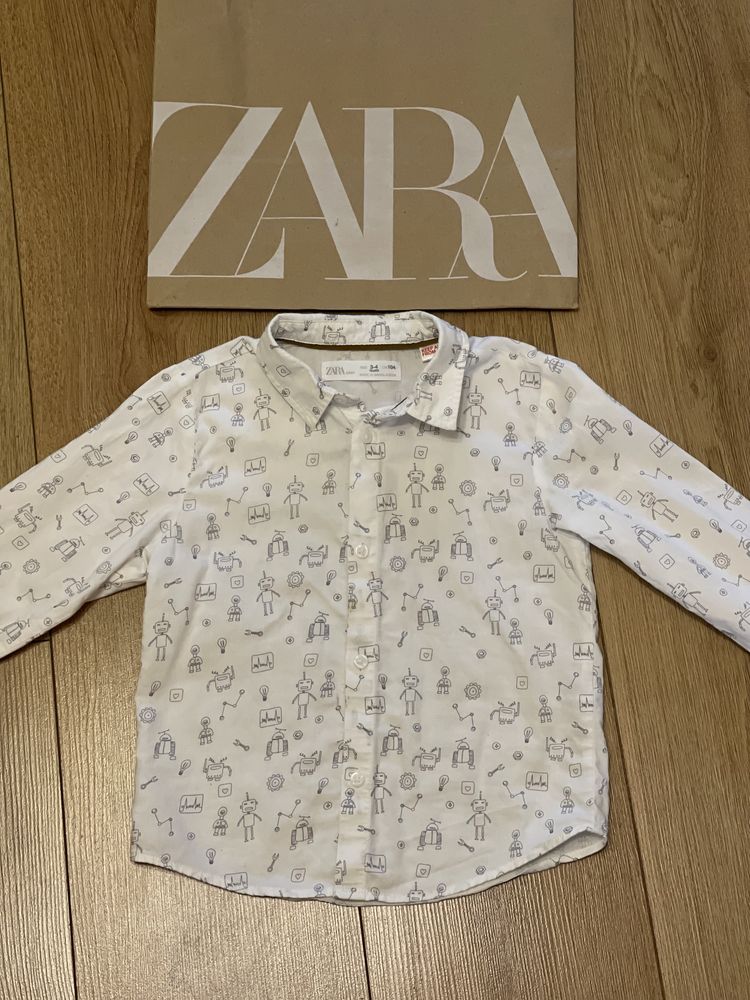 Рубашка zara 3-4 года