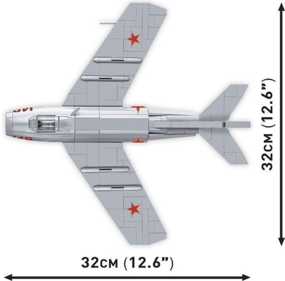 Klocki COBI 2416 Radziecki Samolot MIG-15 FAGOT