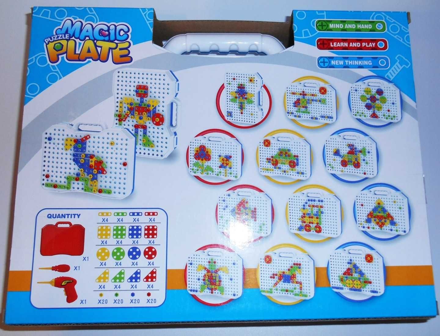 Puzzle skręcane magiczna układanka 3D narzędzia 144 elem.