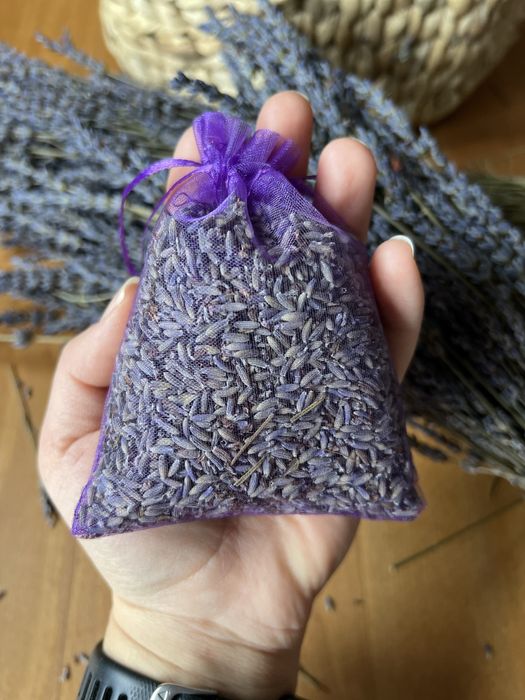Woreczek z suszem lawendowym