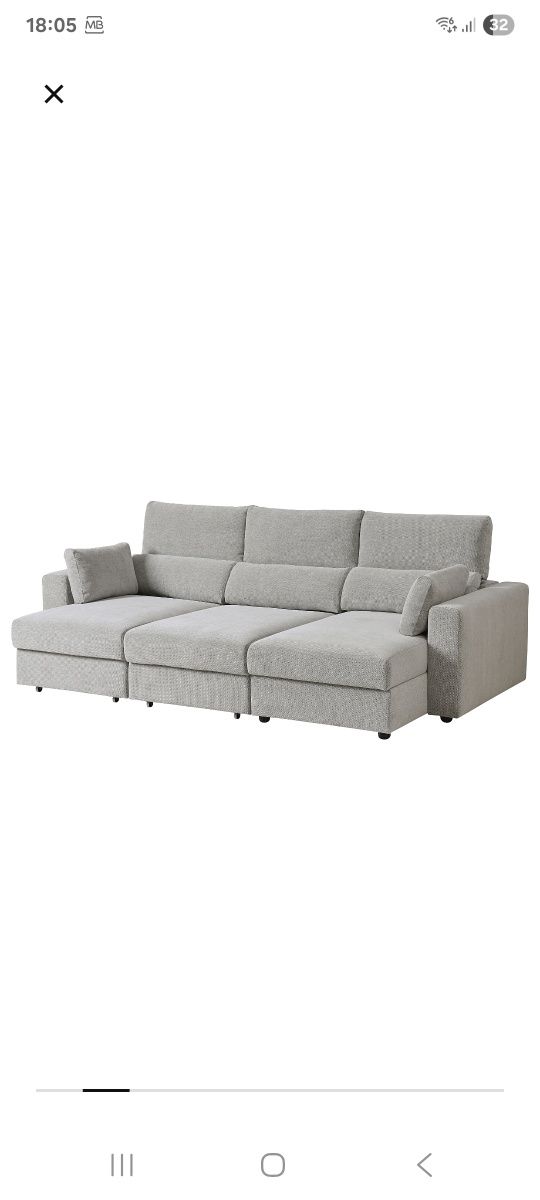 Sofá 3 lugares Eskilstuna ikea