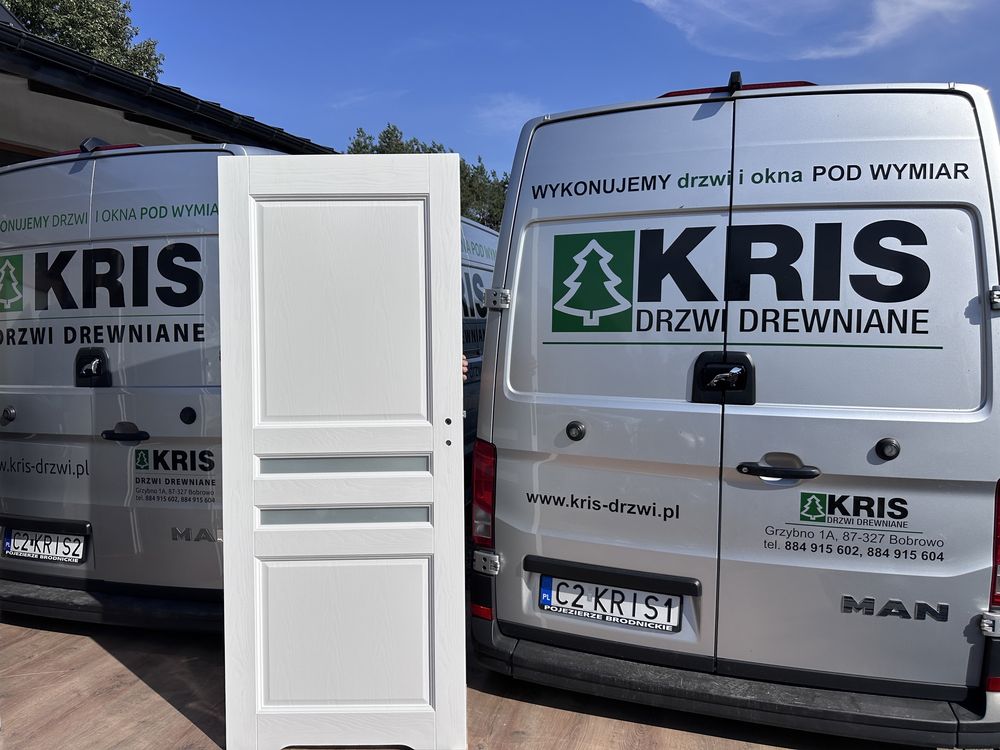 Drzwi wewnetrzne drewniane OD RĘKI Białe Cała Polska 88x206 900 OFERT