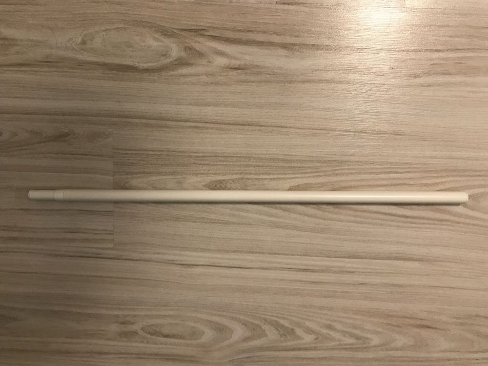 RACKA IKEA Karnisz, biały, 70-120 cm rurka