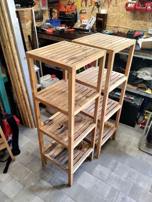 Półki drewniane 2 szt