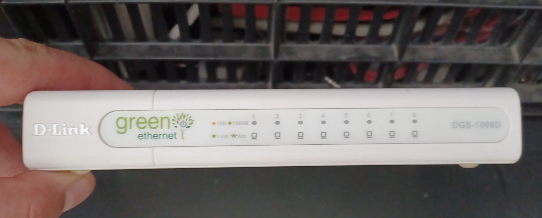 Switxh Rede D-Link 8 Portos Gigabit