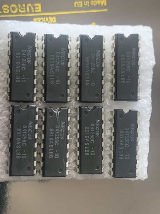 Kit DE 8 IC Memoria 41256 de 256kbit ( 4 x 64k ) pode substituir 4164