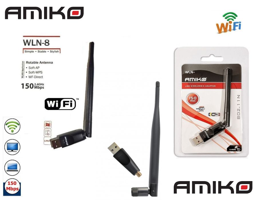 Antena Wireless Amiko WLN-880 5dB