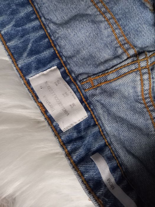 Spodnie jeans Bereshka Vintage Collection roz 36 S dziury przetarcia