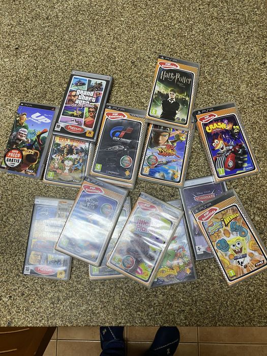 Jogos PSP a funcionar
