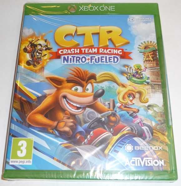 CTR Crash Team Racing Xbox One + S + X + Series X = PŁYTA Wejherowo