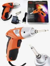 Аккумуляторный мини шуруповерт TUOYE Cordless Screwdriver электрическа