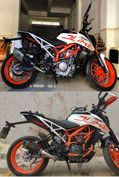 Wydech Slip-On 17-19r KTM Duke RC 125 250 oraz 390 Akrapovic Scorpion