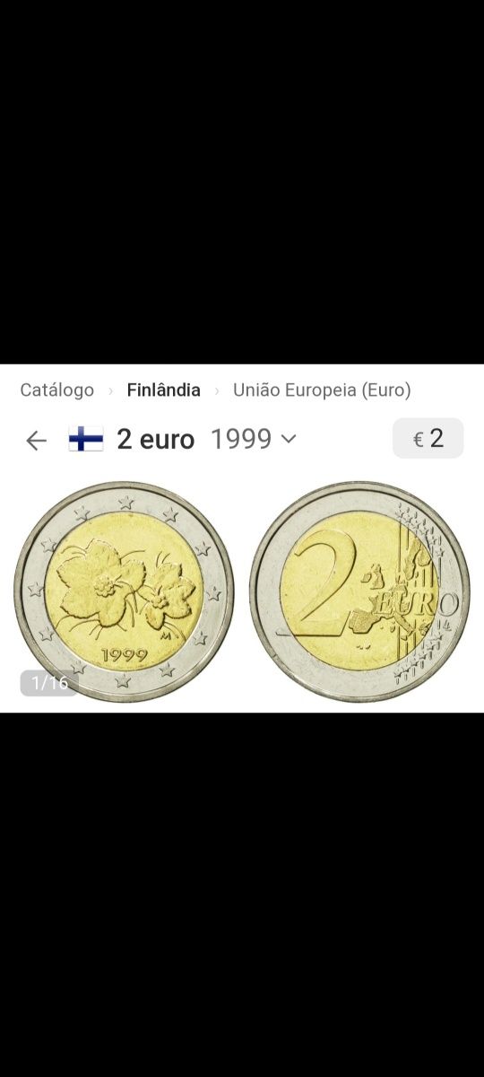 Moeda 2€, Finlândia 1999