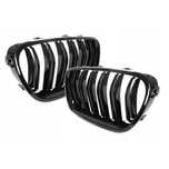 Grill Nerki Bmw 5 F10 F11 M Pakiet M5 Black Połysk