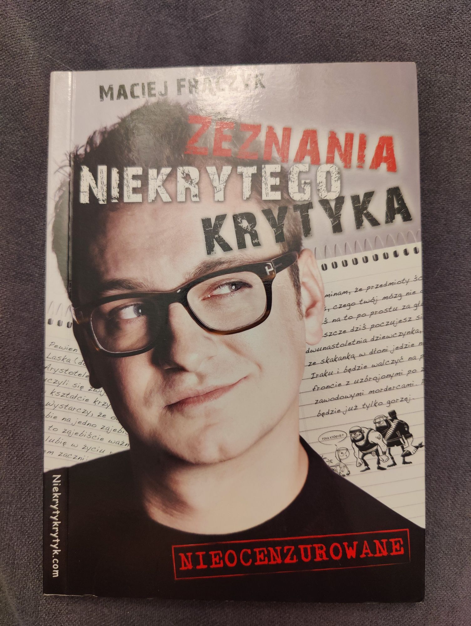 Maciej Frączyk - Zeznania Niekrytego Krytyka - Niekryty Krytyk