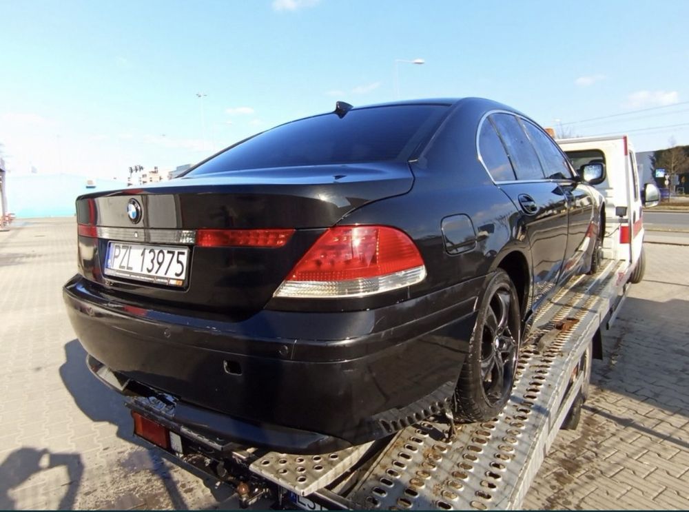 Bmw e65 przedlift 4.4 745i Blacksapphire 475 wszystkie części
