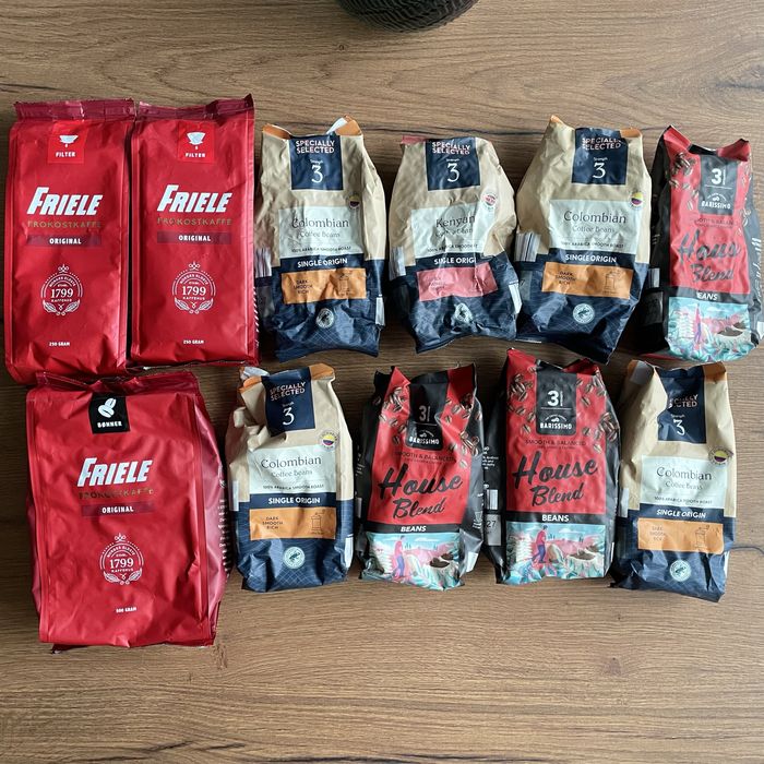 Кава в зернах з Європи