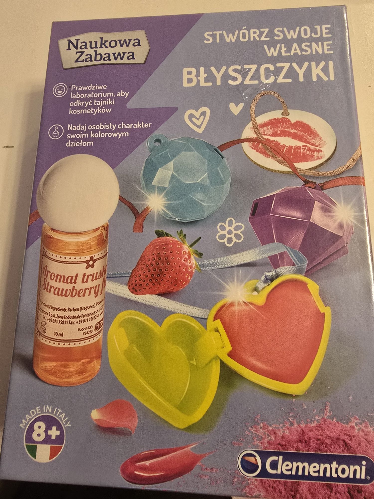 Zestaw kreatywny błyszczyki