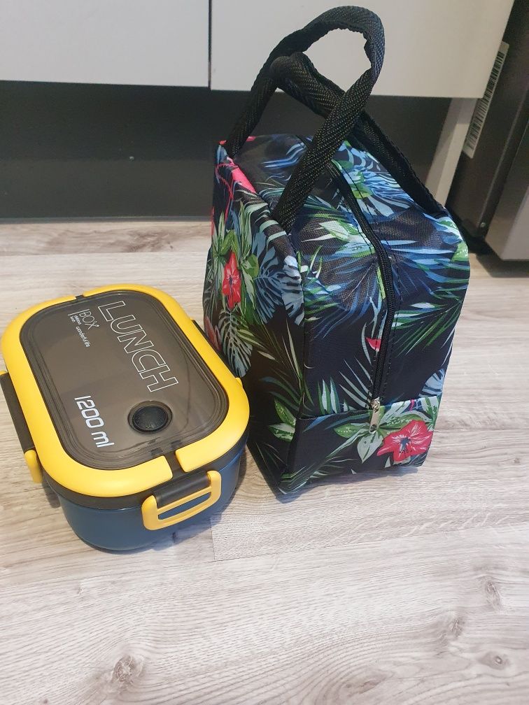 Zestaw torba termiczna i lunch box