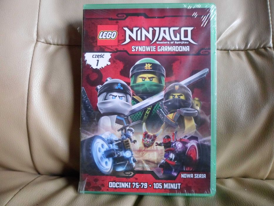 Ninjago Synowie Garmadona (DVD nowe zafoliowane)