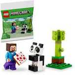 Конструктор LEGO Minecraft Стів і малюк-панда