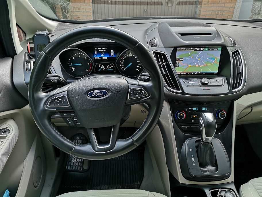 Ford C-max 2.0Tdci 150KM, duża navi, automat, jasne wnętrze,  2016 rok