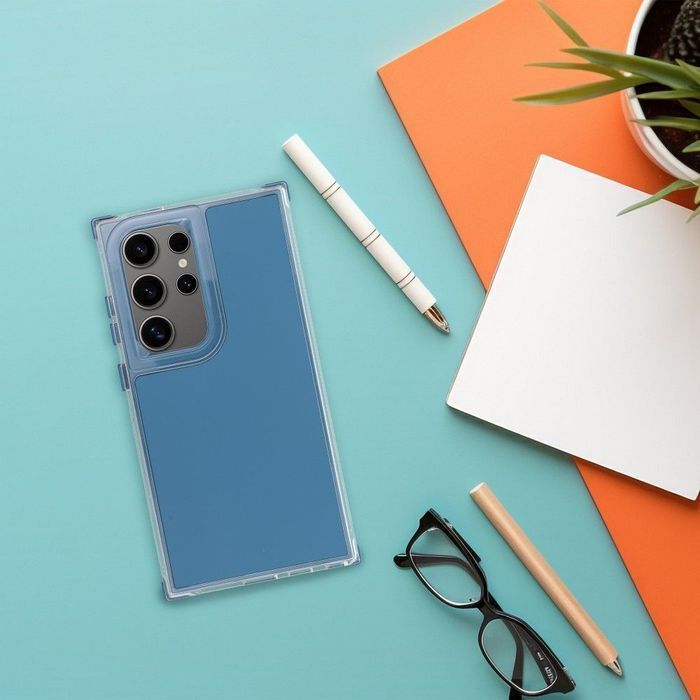 Futerał MATRIX do SAMSUNG A56 5G niebieski