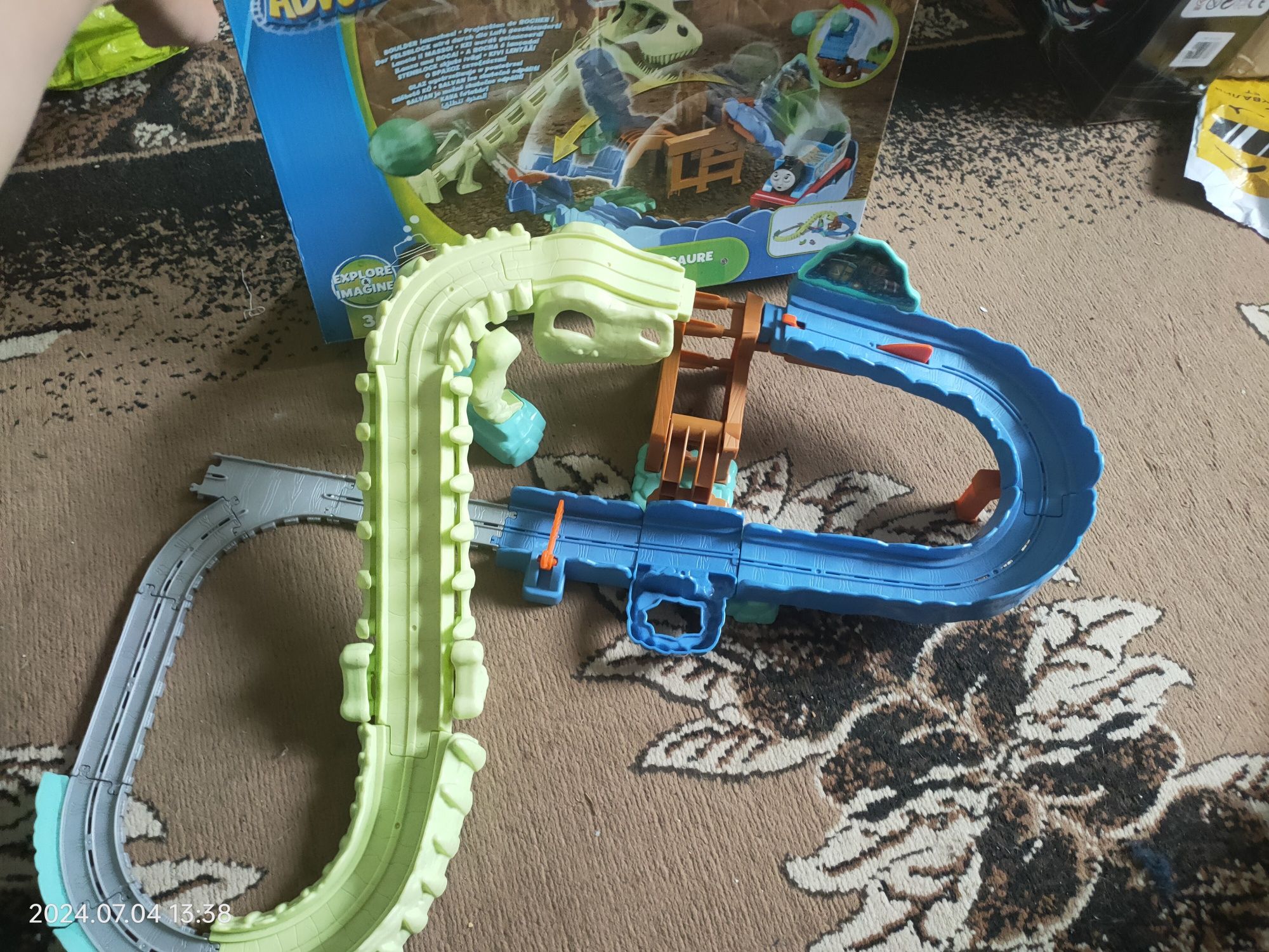 Залізна дорога Ігровий набір Thomas and Friends Adventures Діно переві