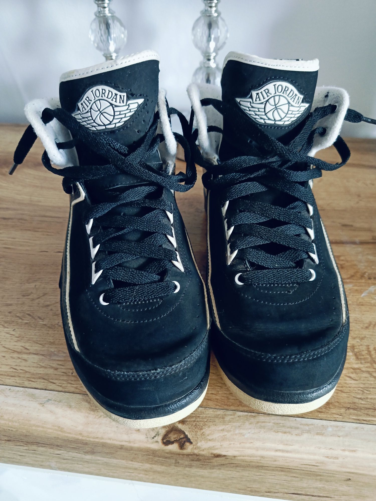 Buty Jordan 2 retro QF czarne 37, 5
