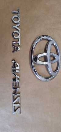 Emblemat Znaczek Toyota Avensis T 27