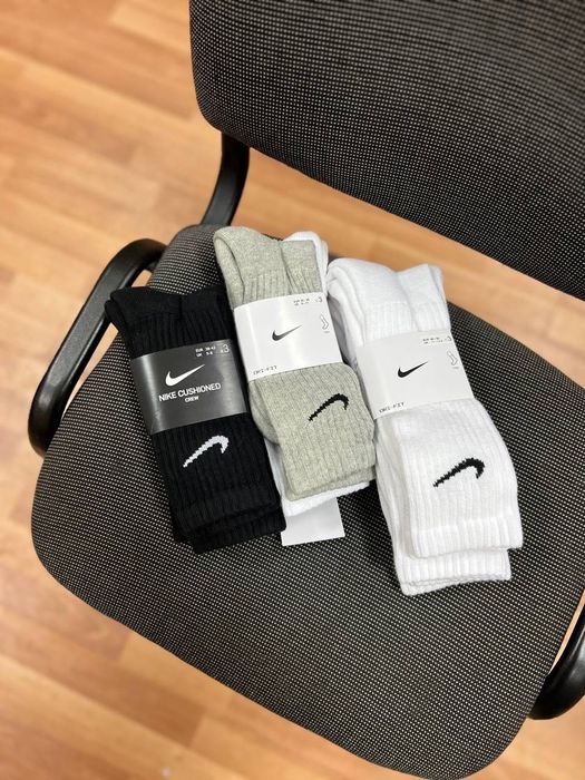 США‼️Носки Nike Everyday Cushion Crew 3 Force (S-M-L-XL) (SX4508-001)