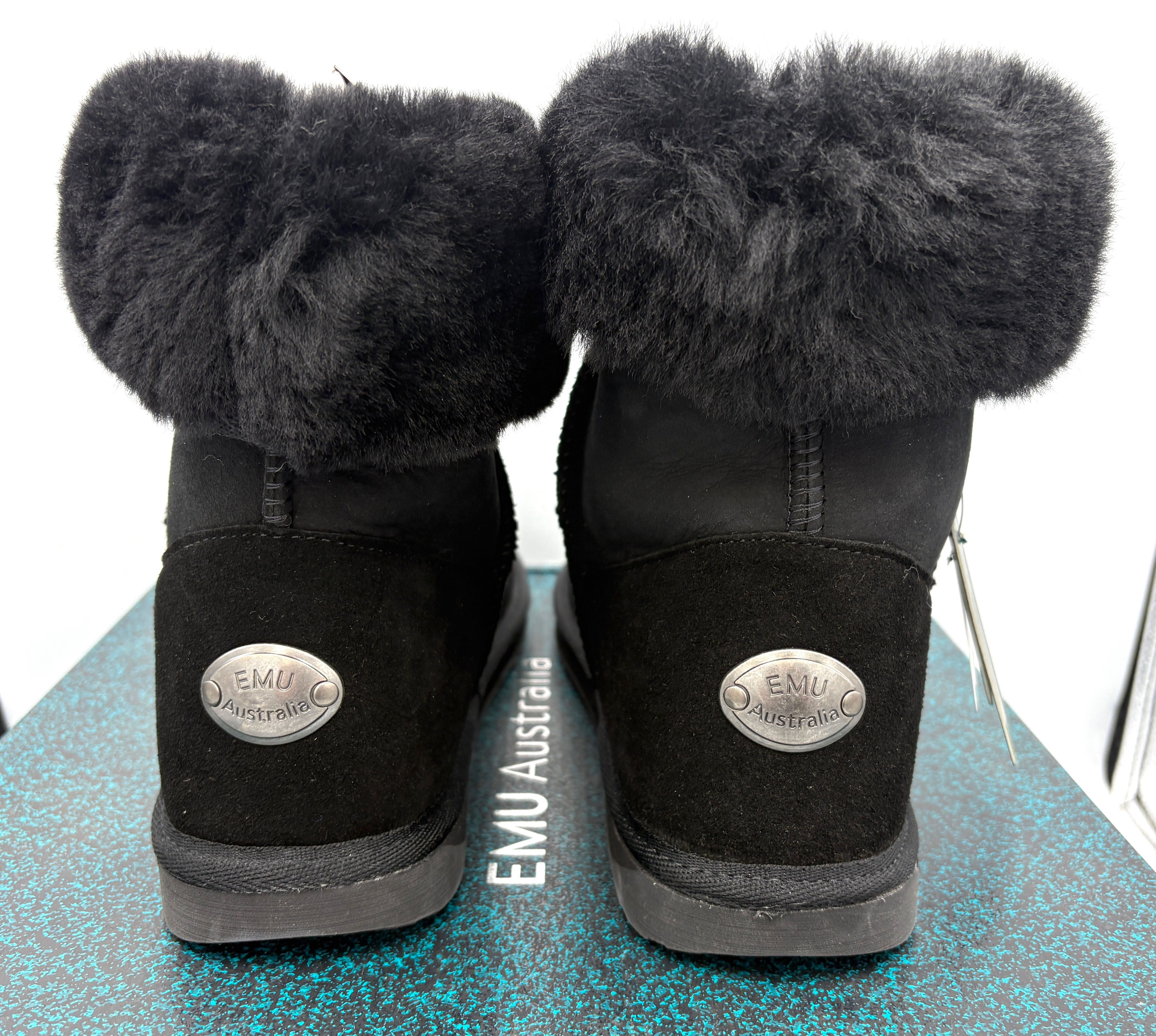 ‼️Nowe oryginalne botki śniegowce EMU AUSTRALIA czarne 42 /98 Z 1221