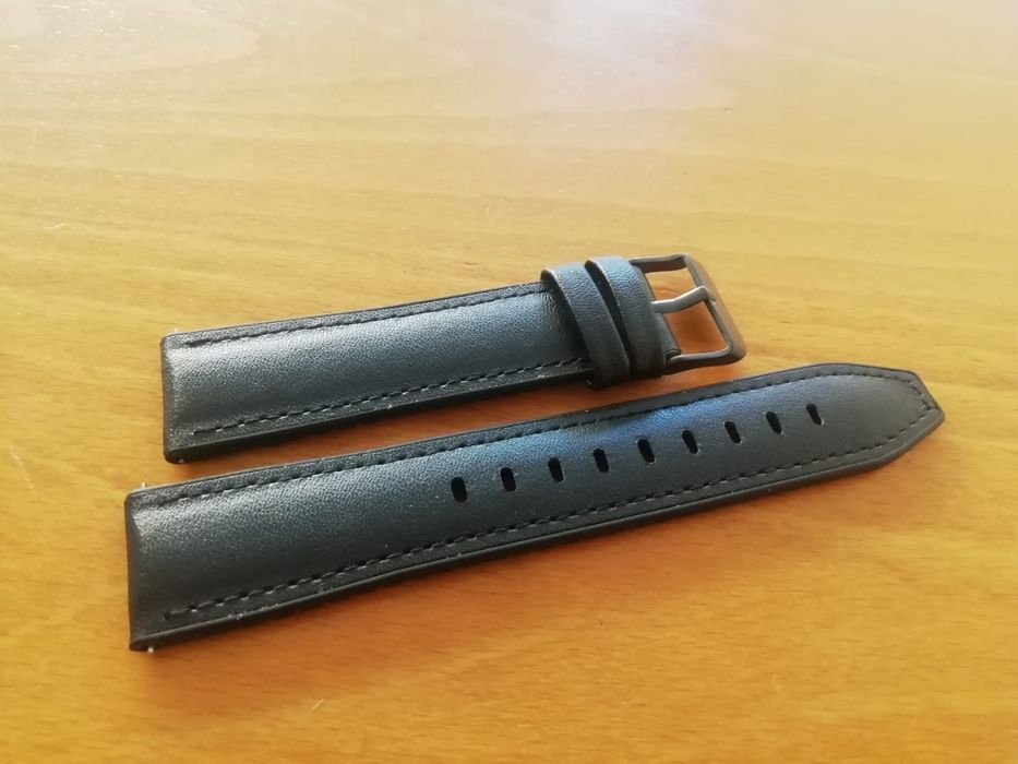 Braceletes 22mm em Couro e Silicone (Novo)