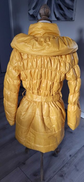 Kurtka damska żółta