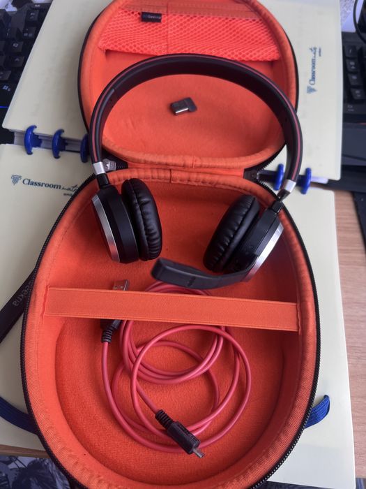 Jabra evolve 65 com caixa de tranporte