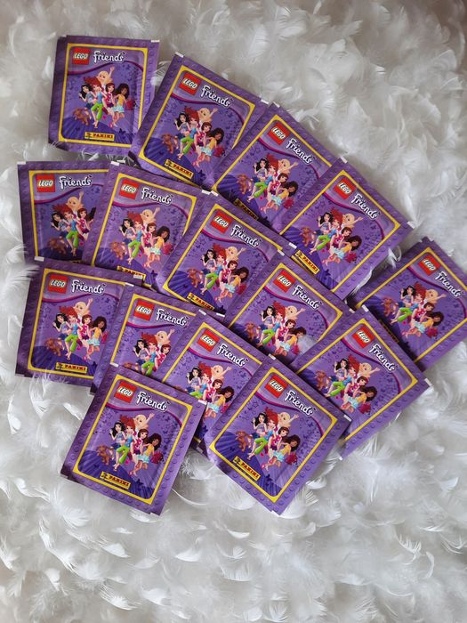 Zestaw naklejek kolekcjonerskich Lego Friends