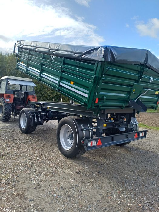 Przyczepa wywrotka hw 60 ifa hl 80.11 6 ton nowa zabudowa