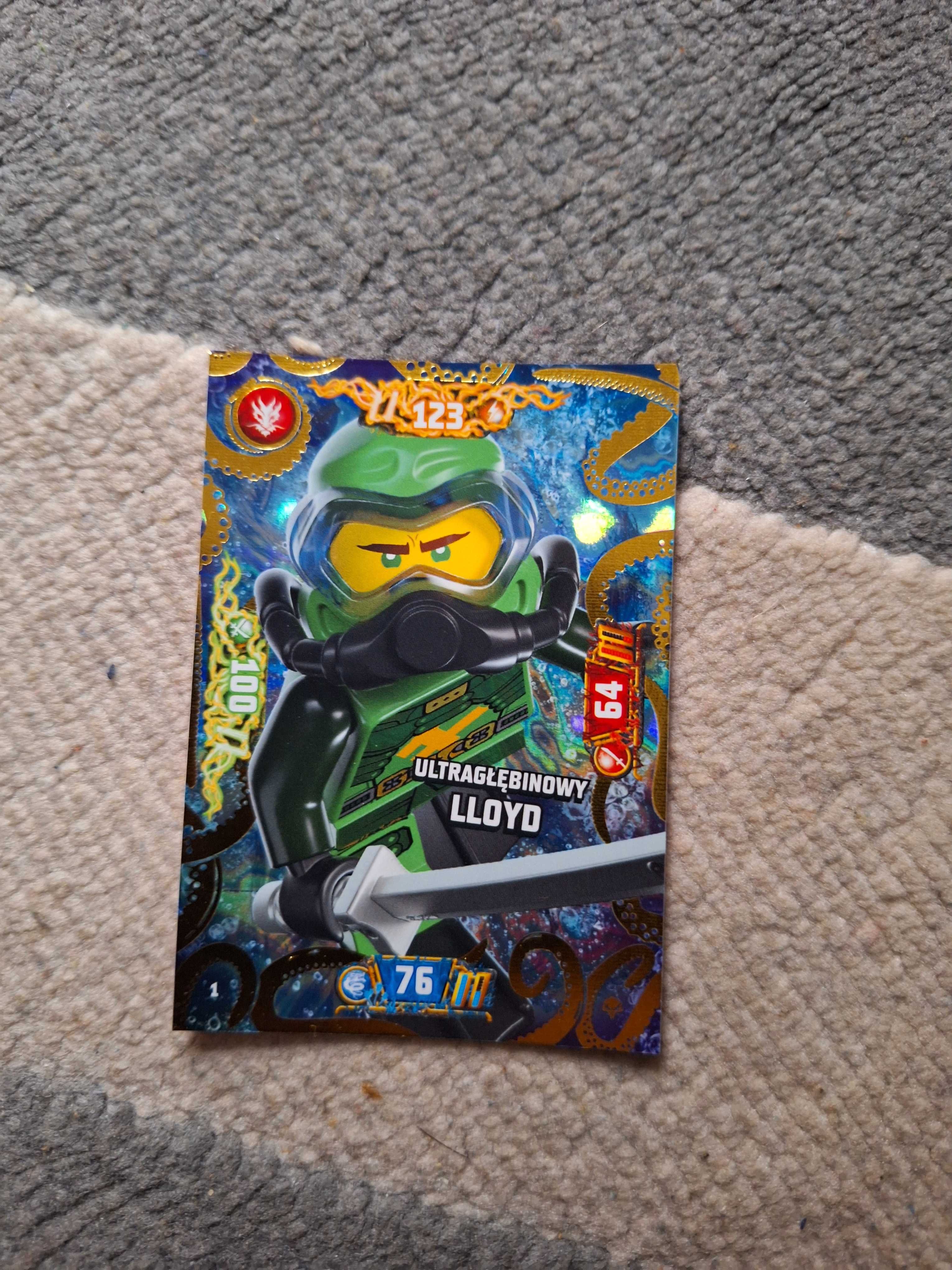 Lego Ninjago Seria 7 Seabound Następny Poziom  - karta nr 1 i inne