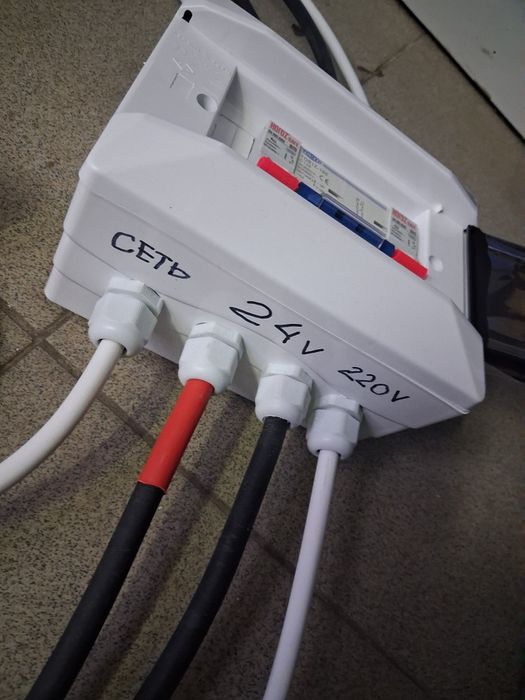 Защита и Быстрый Ввод Резерва с Инвертора 12/24/48 на 220  в дом, квар