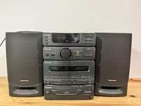 Wieza panasonic SA-CH32 czarna Legendarna Lata 90
