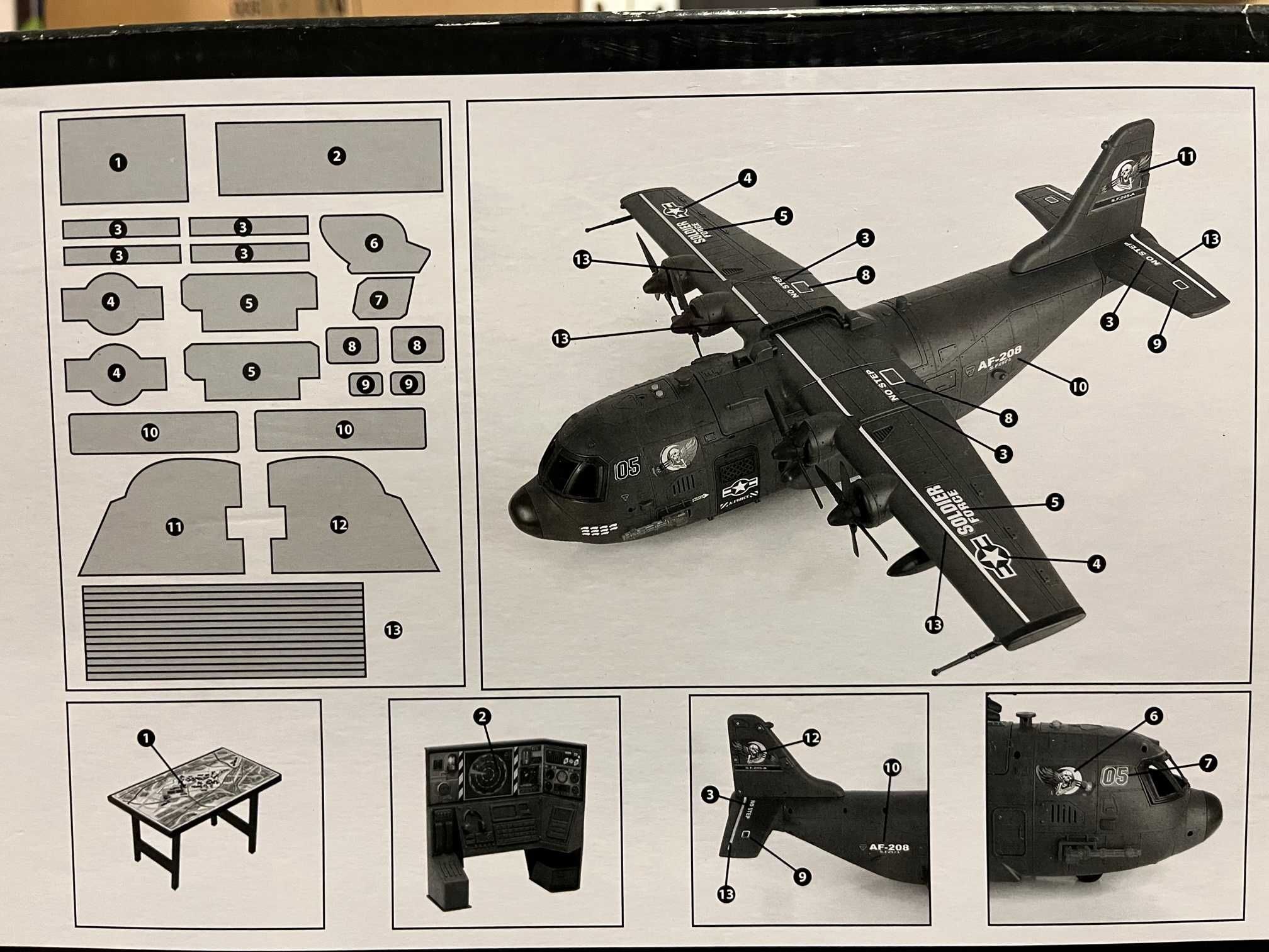 Avião C-130 H (modelo/brinquedo)