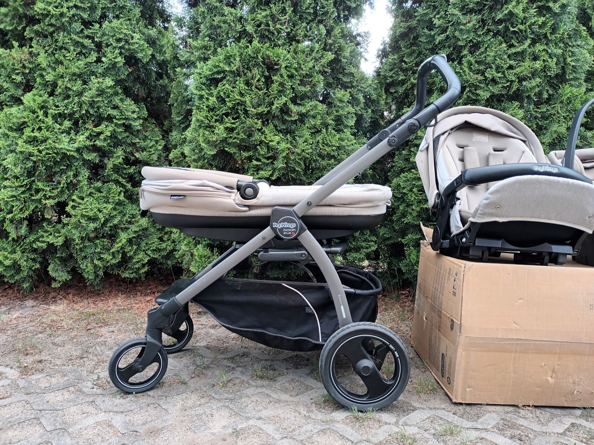 Wózek Peg perego book plus 3w1