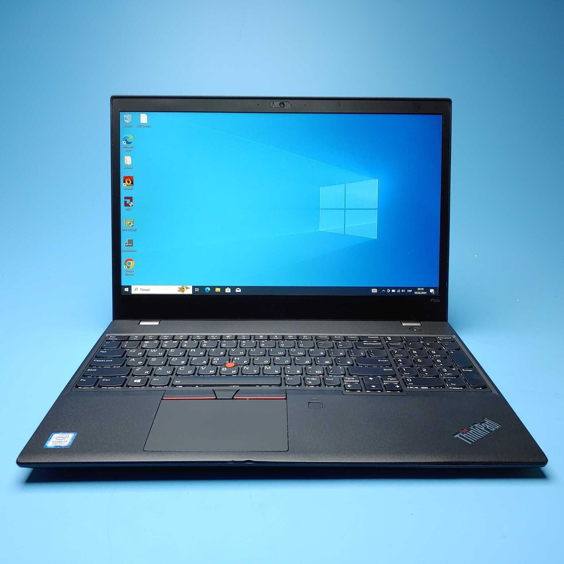 Ноутбук Lenovo ThinkPadP52s(i7-8550U/RAM8/SSD250/Quadro P500)(7121(2))